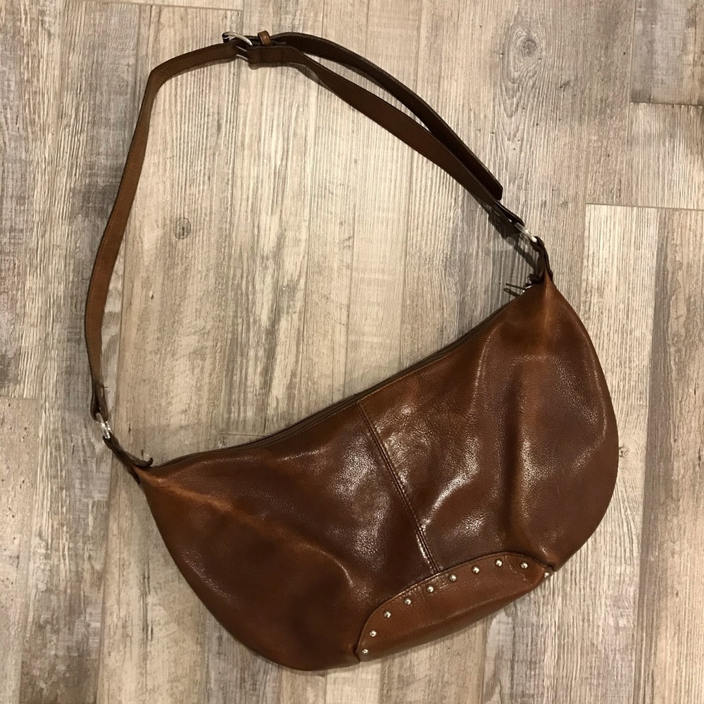 Cristina genuine leather shoulder purse
